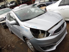 2017 MITSUBISHI MIRAGE ES HATCHBACK SILVER 1.2 AT 213993